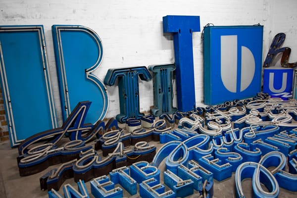 Buchstabenmuseum blue, ©BM/vanishingberlin